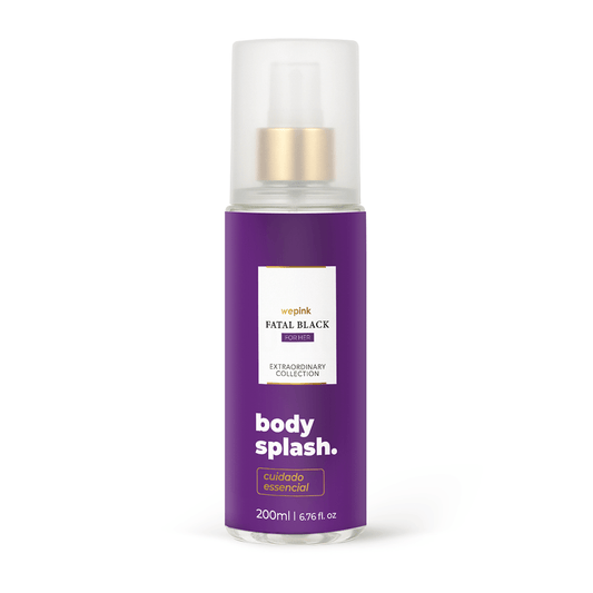 Body Splash Fatal Black For Her  200ml - Wepink