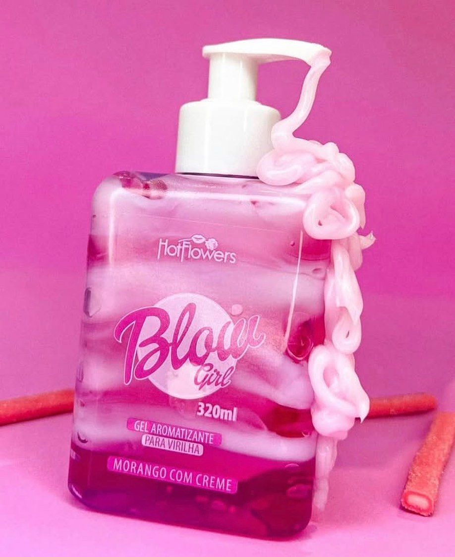 Blow Girl ORIGINAL Gel Aromatizante Beijável Para Virilha 120ml