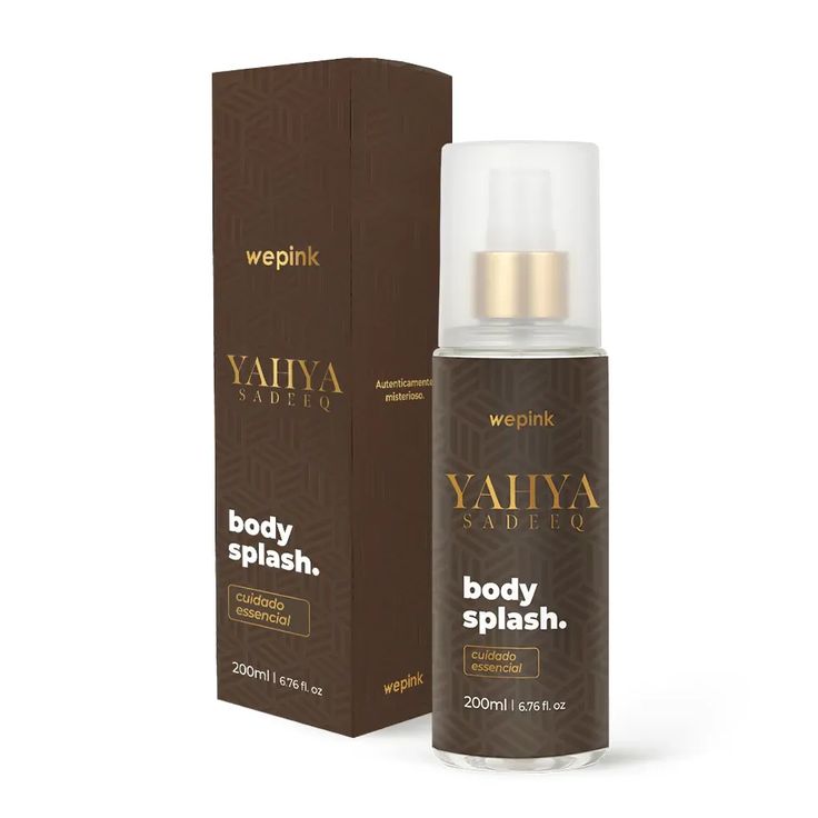 Body Splash Yahya Desodorante Colônia 200ml - Wepink