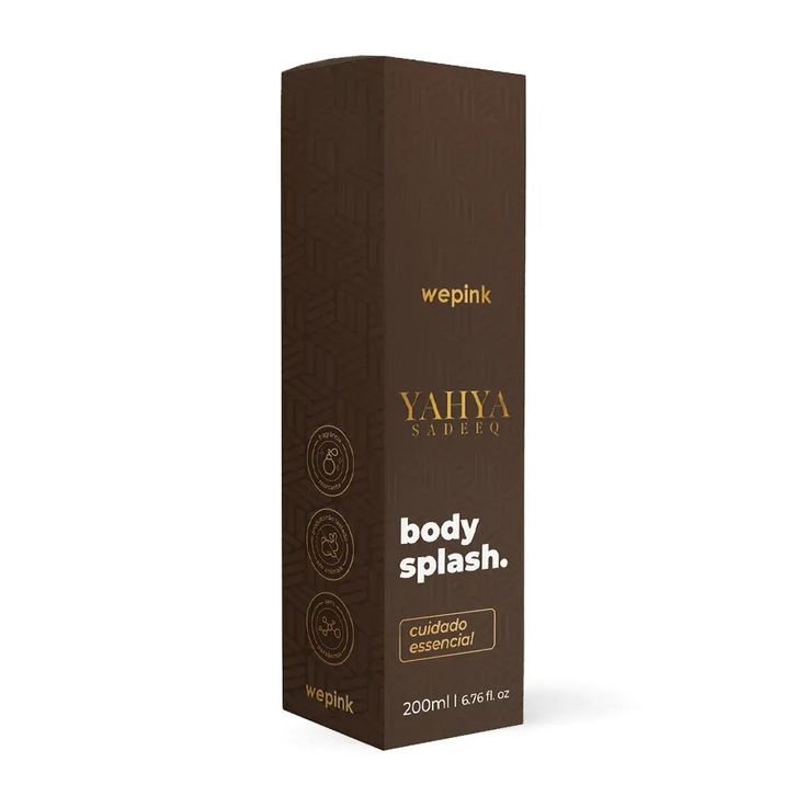 Body Splash Yahya Desodorante Colônia 200ml - Wepink