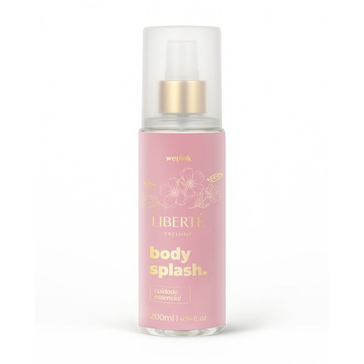 Body Splash Liberté Exclusif Desodorante Colônia 200ml - Wepink