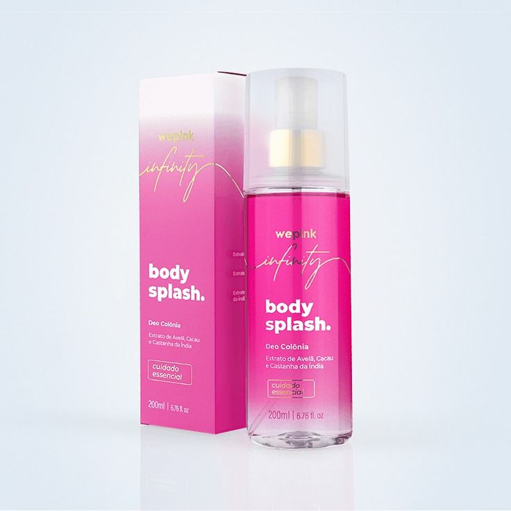Body Splash Infinity Desodorante Colônia 200ml - Wepink