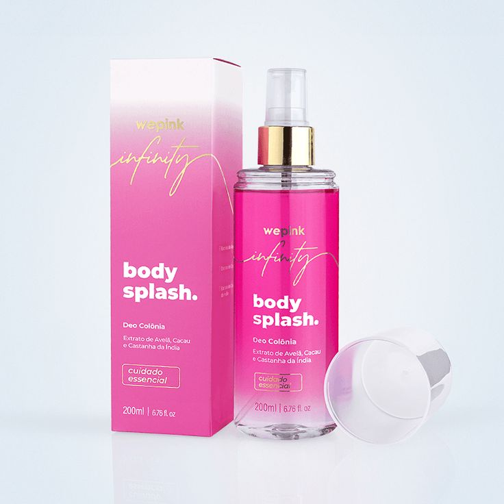 Body Splash Infinity Desodorante Colônia 200ml - Wepink